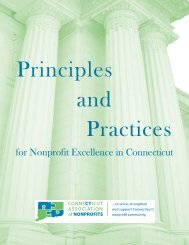 R - Principles and Practices for Nonprofit Excellence in Connecticut