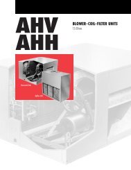 AAH Product Specifications/EHB - Allied Commercial
