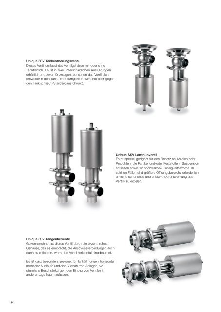 Ventile und Automation fÃ¼r Hygieneanwendungen - Alfa Laval