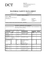 dct degreaser msds.pdf - Benman Industries Inc.