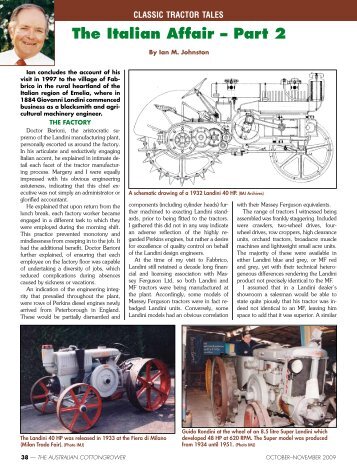 Classic Tractor Tales: The Italian Affair - Part 2 - Greenmount Press