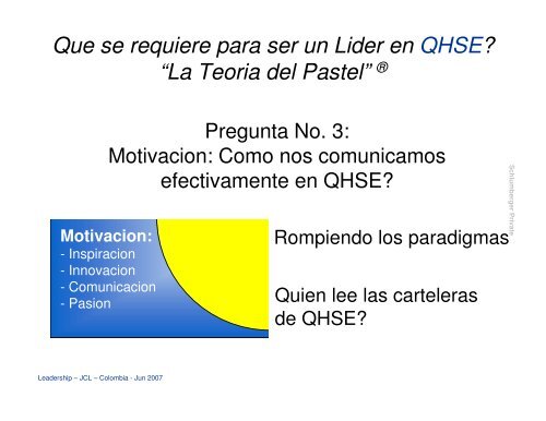 Reflexiones y experiencias sobre el Liderazgo en QHSE - Consejo ...