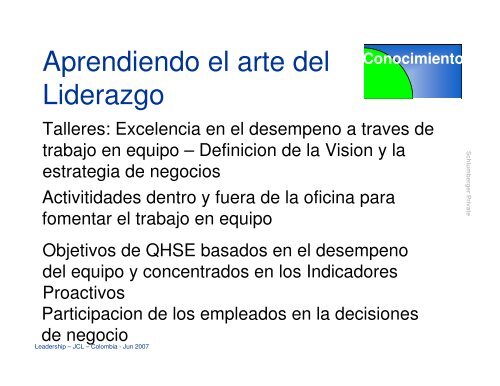 Reflexiones y experiencias sobre el Liderazgo en QHSE - Consejo ...