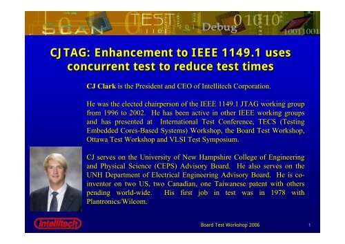 CJTAG - Board Test Workshop Home Page