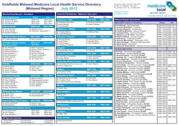 GP Service Directory July 2012.indd - Midwest GP Network