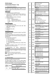 N1040i Registers Table for Modbus protocol - Ocean Controls