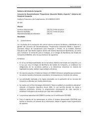 informe del resultado de la fiscalización superior de la cuenta ...