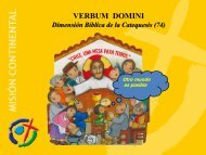 DimensiÃ³n bÃ­blica de la catequesis