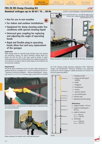 FRS ZK MS Damp Cleaning Set - Surgetek