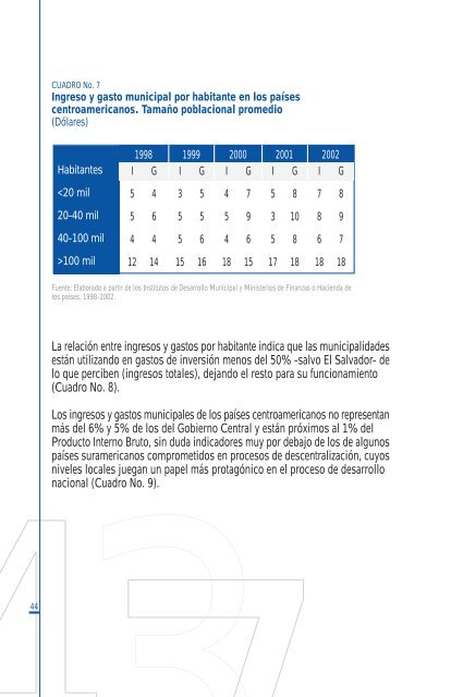 DescentralizaciÃ³n Fiscal en CentroamÃ©rica Estudio comparativo