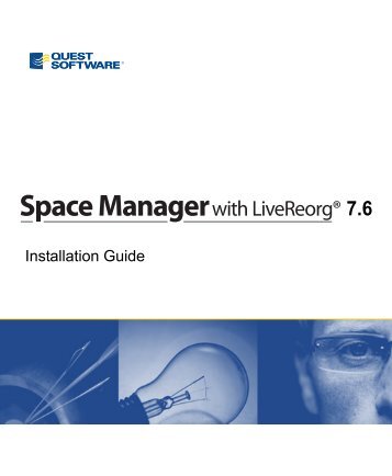 Space Manager User Requirements - Quest Software