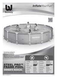 STEEL PROâ¢ FRAME POOL - Bestway-Service