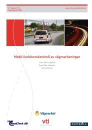 Mobil funktionskontroll av vÃ¤gmarkeringar - VTI