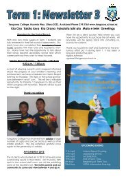 2013 Term 1 Issue 3 - Tangaroa College