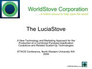 The LuciaStove