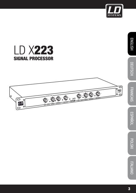 LD X223 - J&H Licht en Geluid