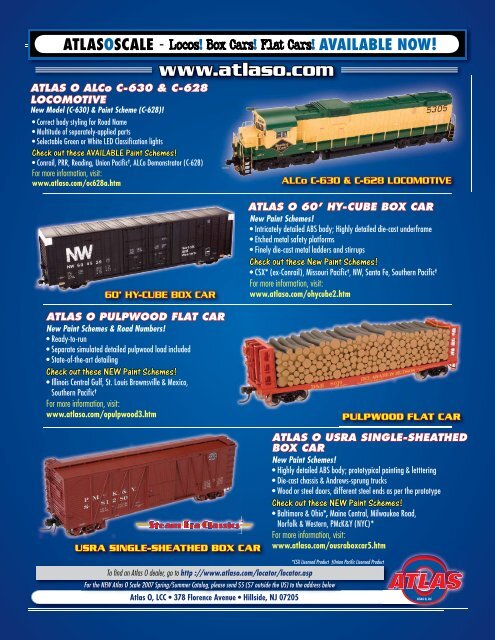 O Scale Trains Magazine Online