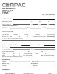 CF-910-01-3.0 Credit Application Form (for client) ENGLISH