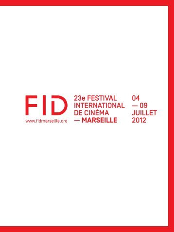 Catalogue en .pdf - Festival international du documentaire de ...