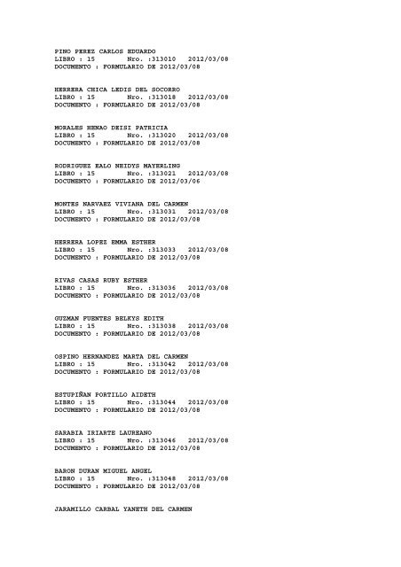 BOLETIN DE MARZO DE 2012 - CÃ¡mara de Comercio de Cartagena