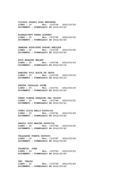 BOLETIN DE MARZO DE 2012 - CÃ¡mara de Comercio de Cartagena