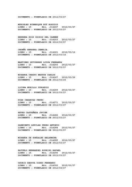 BOLETIN DE MARZO DE 2012 - CÃ¡mara de Comercio de Cartagena