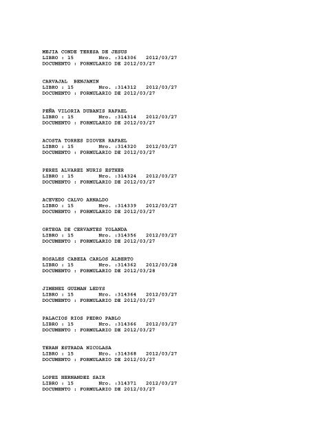 BOLETIN DE MARZO DE 2012 - CÃ¡mara de Comercio de Cartagena