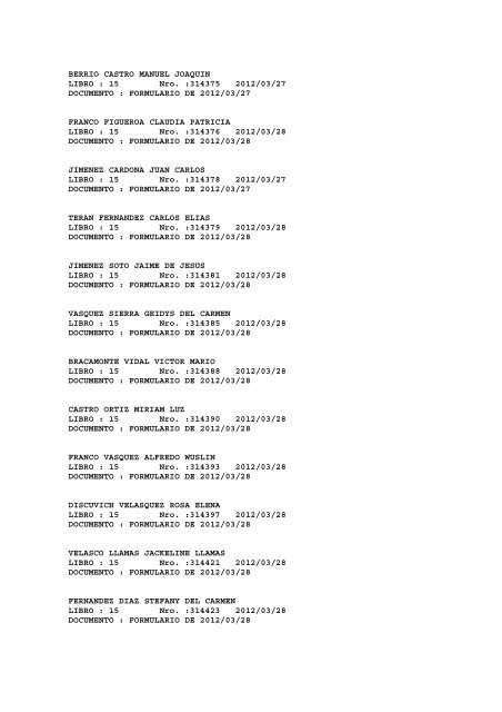 BOLETIN DE MARZO DE 2012 - CÃ¡mara de Comercio de Cartagena