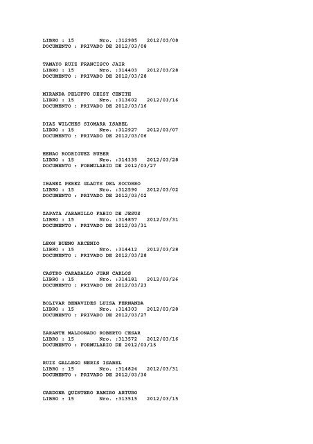 BOLETIN DE MARZO DE 2012 - CÃ¡mara de Comercio de Cartagena