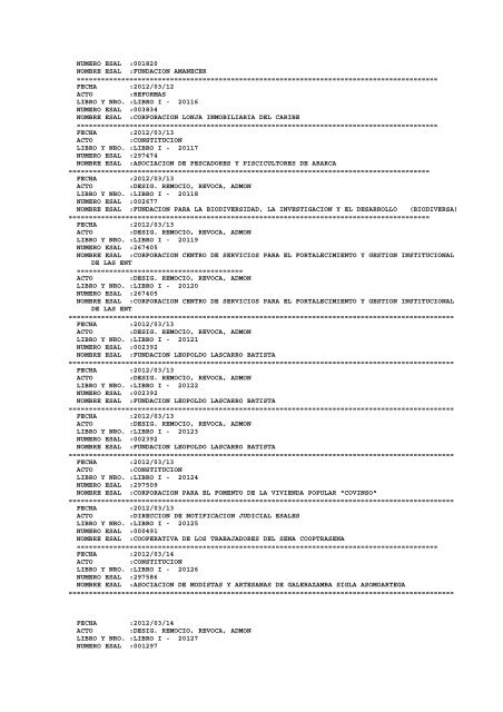 BOLETIN DE MARZO DE 2012 - CÃ¡mara de Comercio de Cartagena