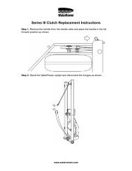 Series III Clutch Replacement Instructions - Waterrower.biz