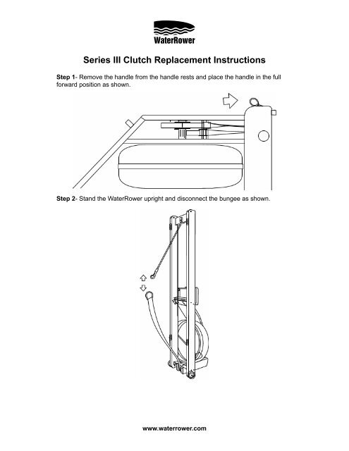 waterrower bungee replacement