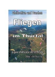 Fliegen in Thurtal - Ligue d'Alsace de vol libre