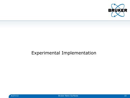 Download the presentation - Bruker