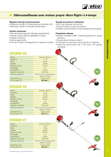 Tondeuses - Paul Forrer AG