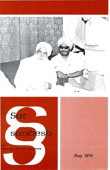 May - Ruhani Satsang USA