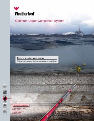 Optimum Upper-Completion System - Weatherford International