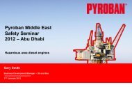 Pyroban Middle East Safety Seminar 2012 – Abu Dhabi
