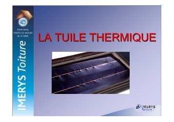 IMERYS-Tuile Thermique - Derbi