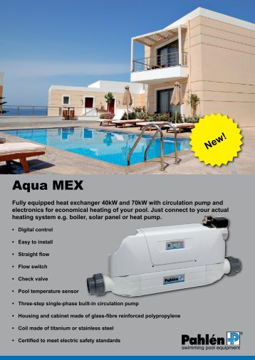 Heat exchanger Aqua MEX - Pahlen