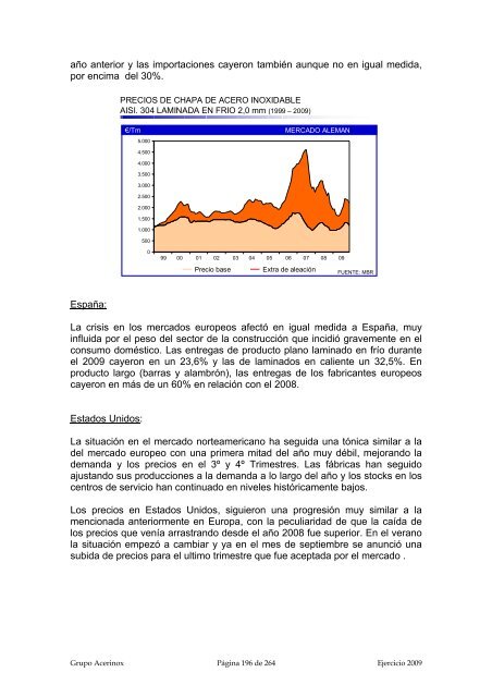 acerinox, sa junta general ordinaria de accionistas