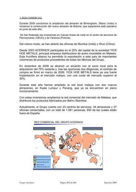 acerinox, sa junta general ordinaria de accionistas