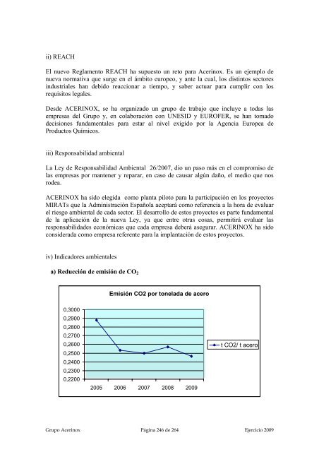 acerinox, sa junta general ordinaria de accionistas