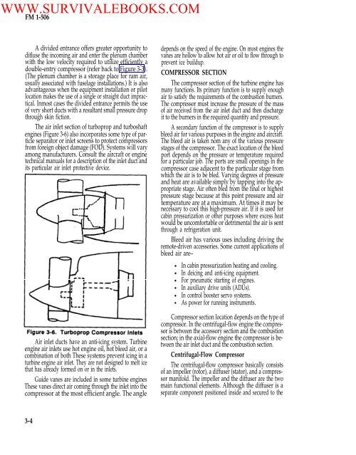 FM 1-506 Fundamentals of Aircraft Power Plants ... - Survival Books