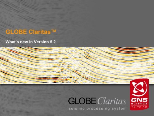 What's New in Version 5.2.pdf - Globe Claritas