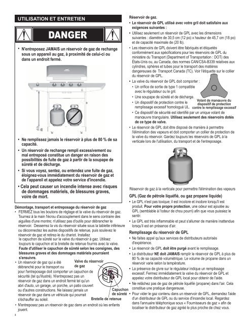 GUIDE DES PRODUITS MODÃLE 466270912 - Char-Broil Grills