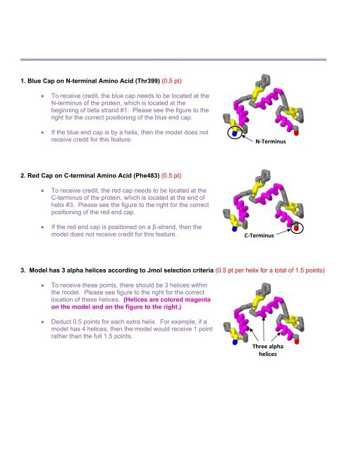 Guide to Prebuild Rubric - Center for BioMolecular Modeling