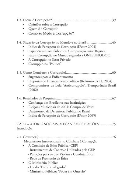 Guia da cidadania para a transparÃªncia: prevenÃ§Ã£o contra - InÃ­cio