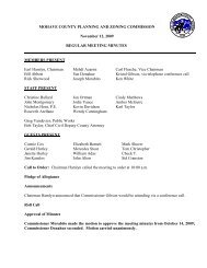 MOHAVE COUNTY BOARD OF SUPERVISORS MOHAVE COUNTY ...