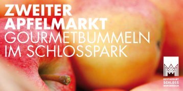ZWEITER APFELMARKT GOURMETBUMMELN ... - Kirberg Catering